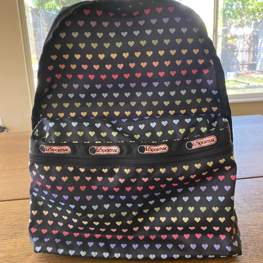 LeSportsac heart backpack
